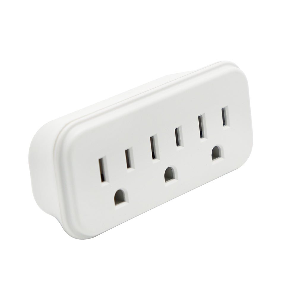 3 Outlet Grounding Tap AC125V 15A 3 Outlet Grounding Tap AC125V 15A